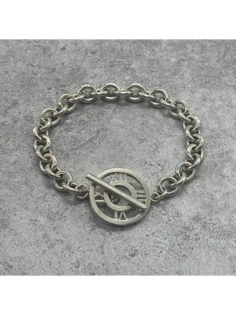 Tiffany & Co Open Circle Atlas Toggle Bracelet